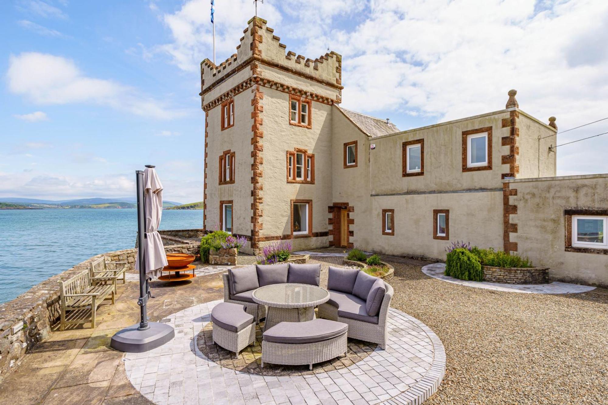 Balcary Tower Villa Castle Douglas Esterno foto